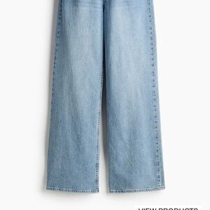 H&m Wide high jeans